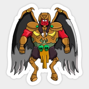 GoldSatan Sticker